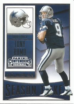 Tony Romo Dallas Cowboys 2015 Panini Contenders NFL #87